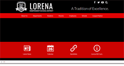 Desktop Screenshot of lorenaisd.net