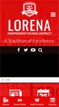 Mobile Screenshot of lorenaisd.net